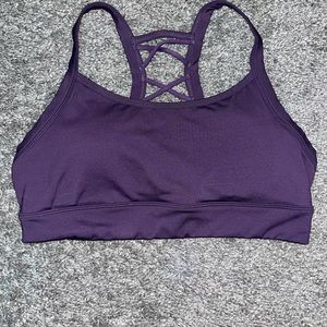 Cute Purple BCG Sports Bra! Size Medium